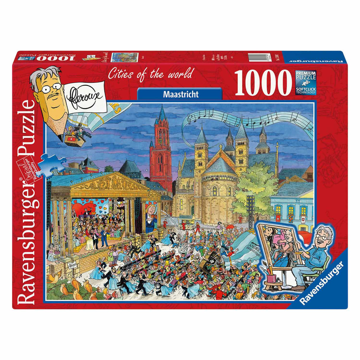 Ravensburger Fleroux: Maastricht Jigsaw Puzzle, 1000st.