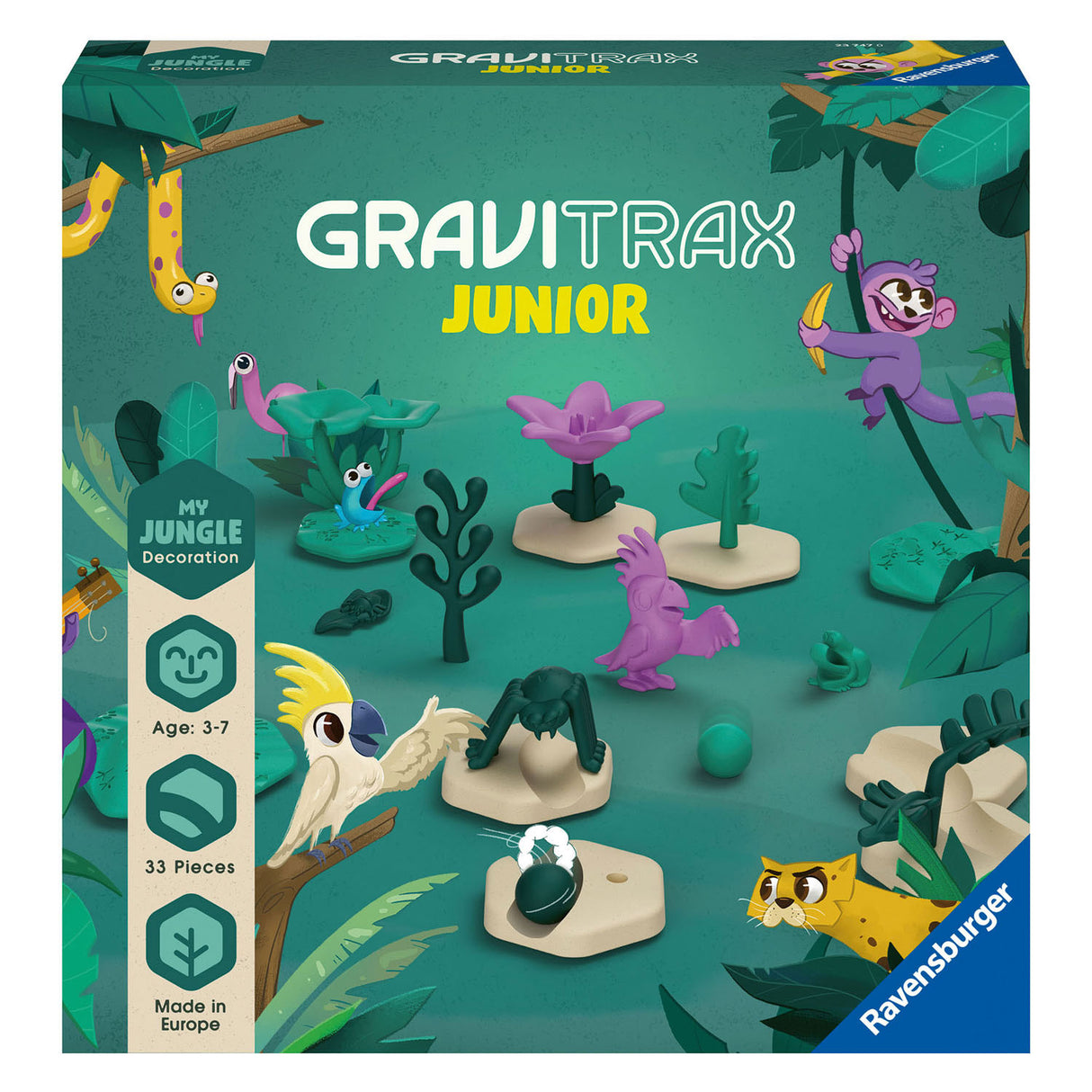 Ravensburger Gravitrax Expansion junior Set Jungle