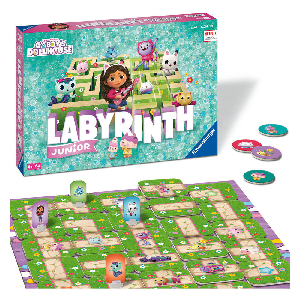 Ravensburger Gabbys Poppenhuis Junior Laybrinth Brettspiel