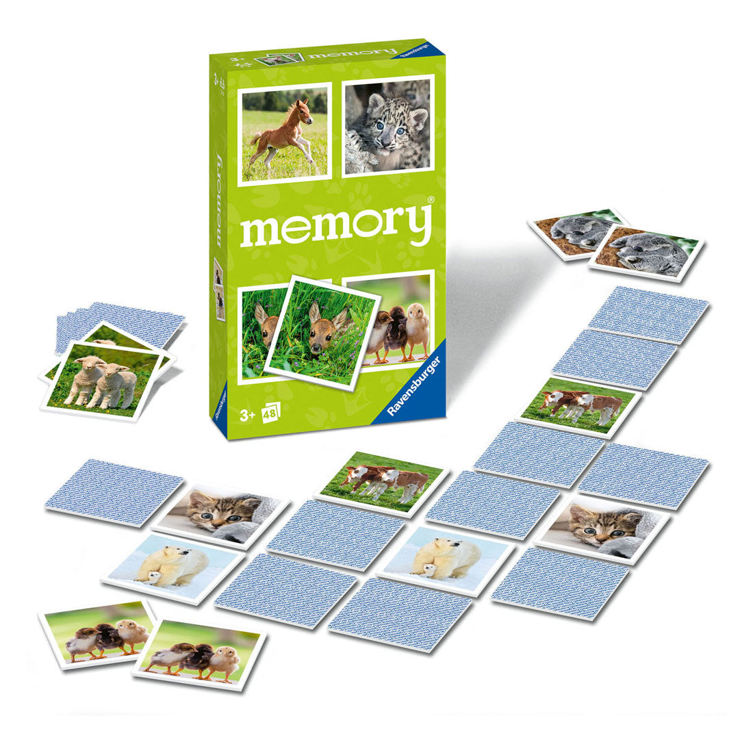 Ravensburger Memoria de animales jóvenes