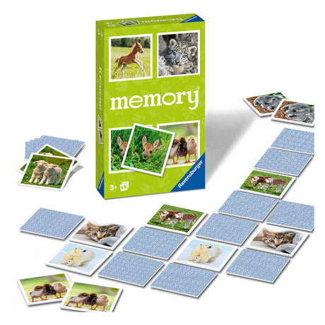 Ravensburger Game Memory Young Animals Tasche
