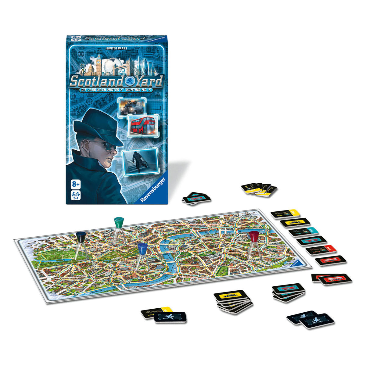 Juego de mesa de Ravensburger Scotland Yard 24