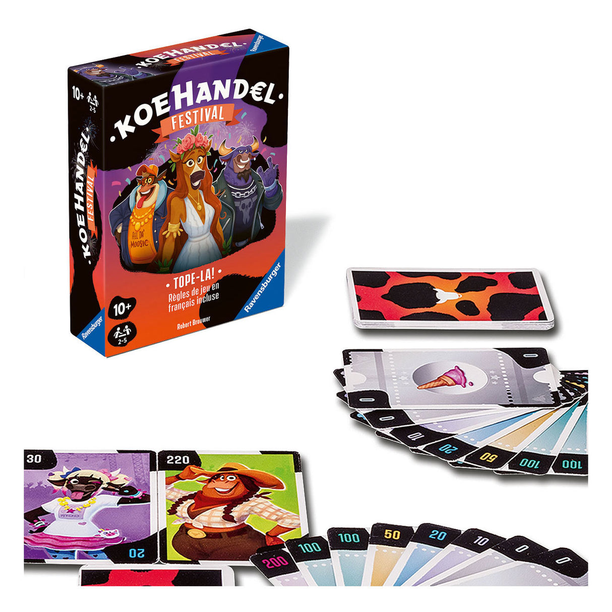 Ravensburger koehandel festival kaartspel