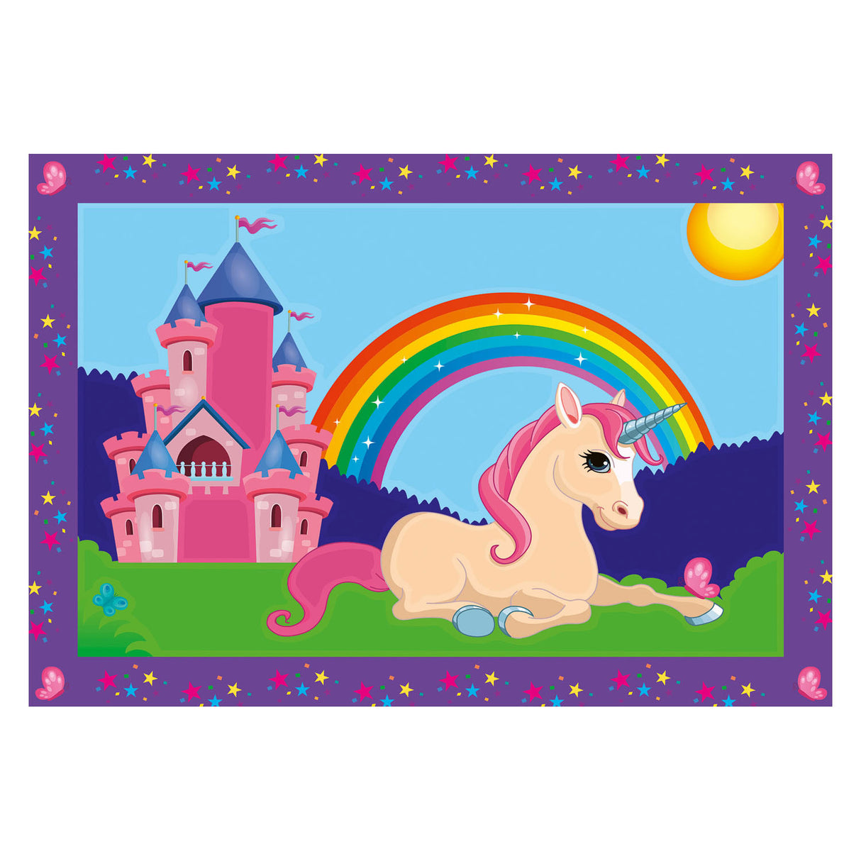 Ravensburger Creart Painting di numero unicorni magici