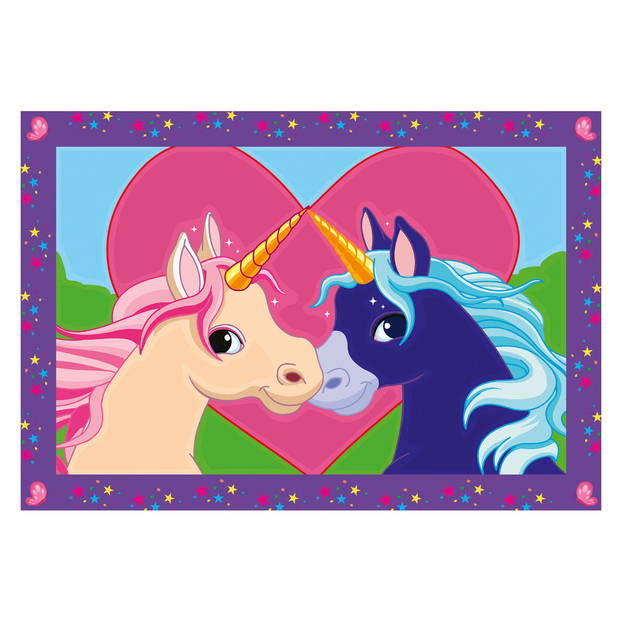 Ravensburger Creart Painting di numero unicorni magici