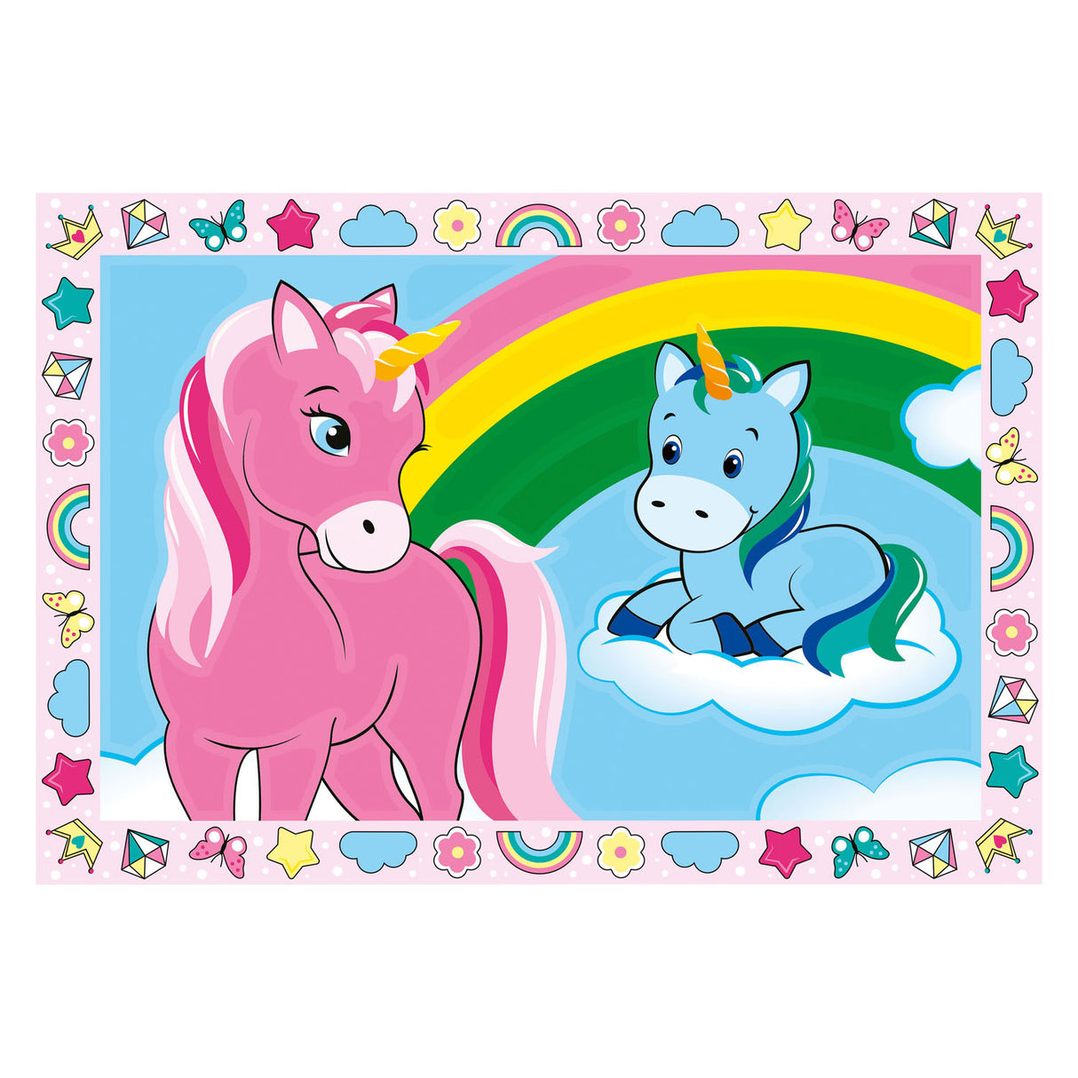 Ravensburger Crart Målning på Song Blije Unicorns