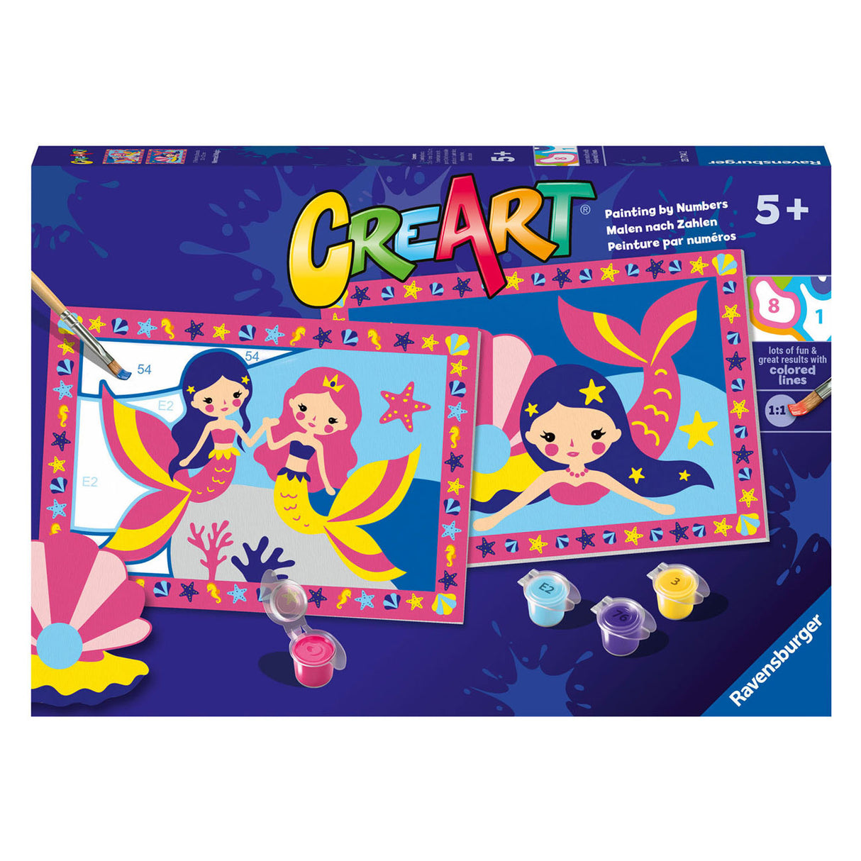 Ravensburger Creart malba na písni Mermaid Magic