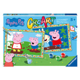 Ravensburger Creart Maleri av antall Peppa Pig