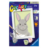 Ravensburger Pintura Ciora en número Grey Rabbit