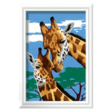 Ravensburger Kreart Gemälde bei Nummer - süße Giraffen