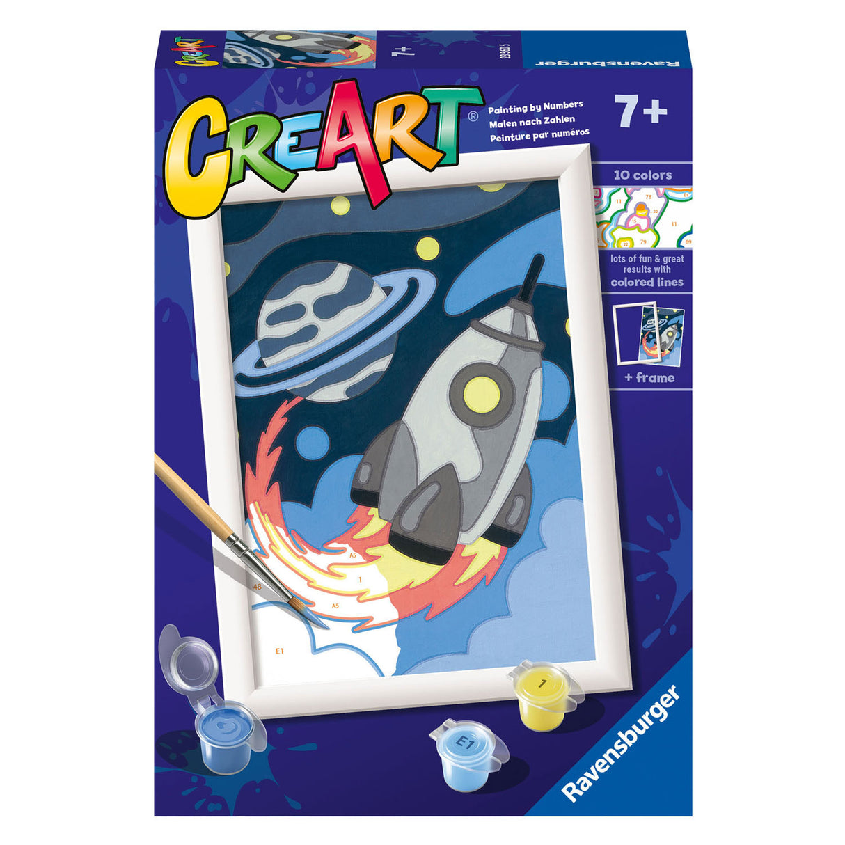 Ravensburger Creart Painting on Number Space Explorer