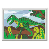 Ravensburger Creart Painting on Song Wandering Dinosaurus