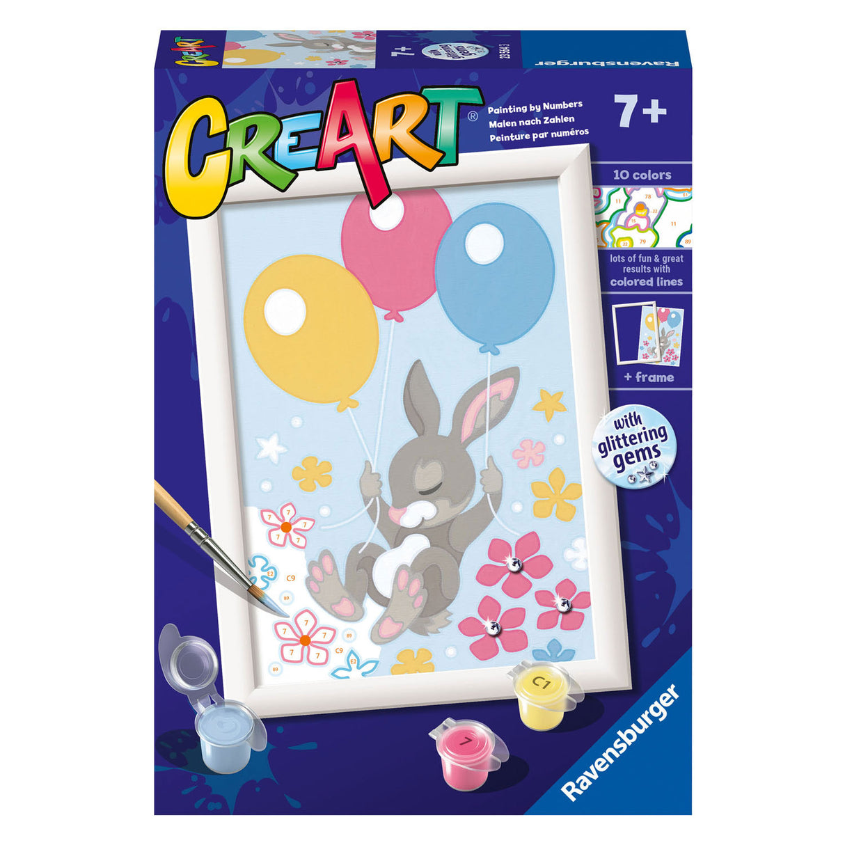 Ravensburger Crart Målning på Song Flying Bunny