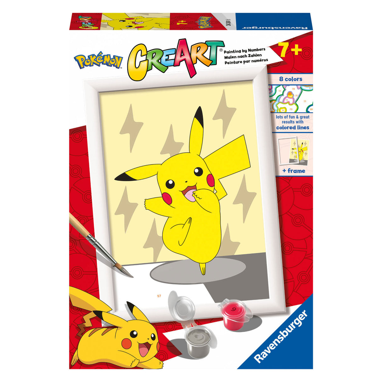 Ravensburger Creart malba na písni Pikachu Pose