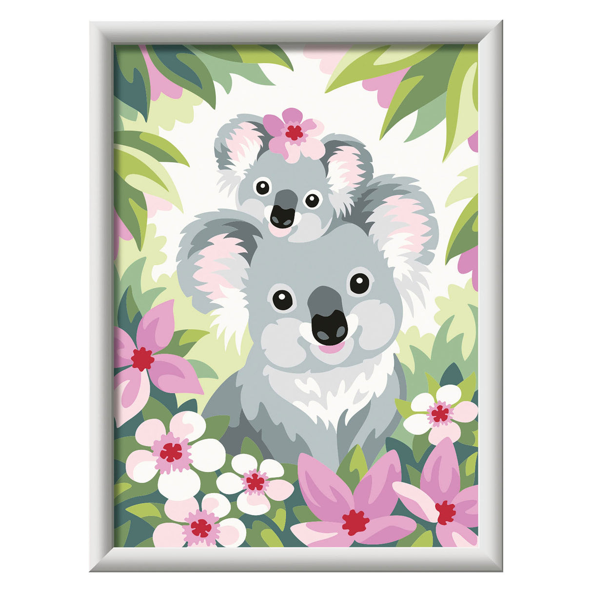 Ravensburger Crecer Malural pod numerem Koala Schatjes