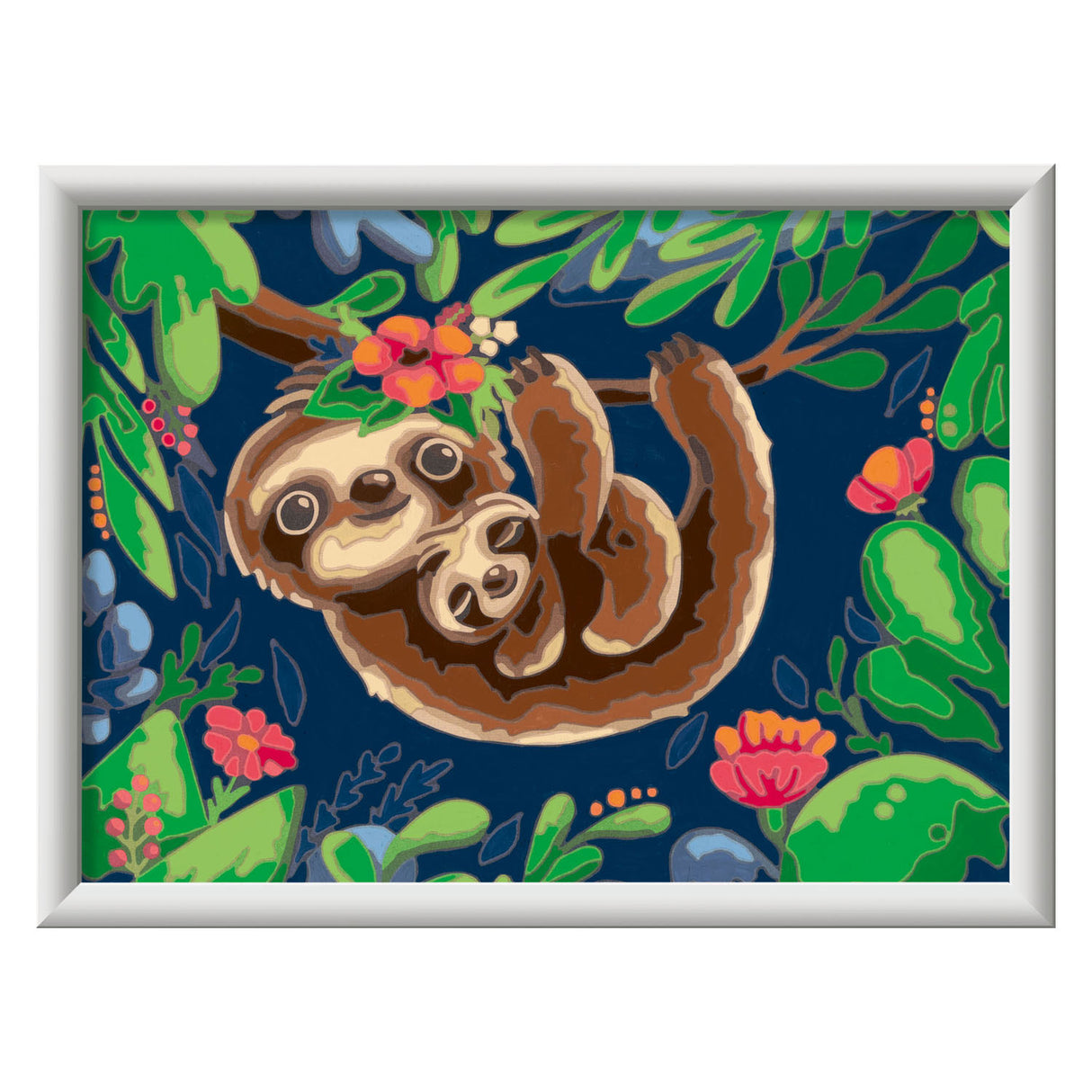 Ravensburger Creart Painting bei Number - süße Faultiere