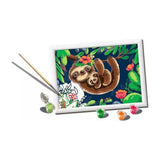 Ravensburger Creart Painting bei Number - süße Faultiere