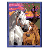 Ravensburger Creart malba na čísle Sunset Horses