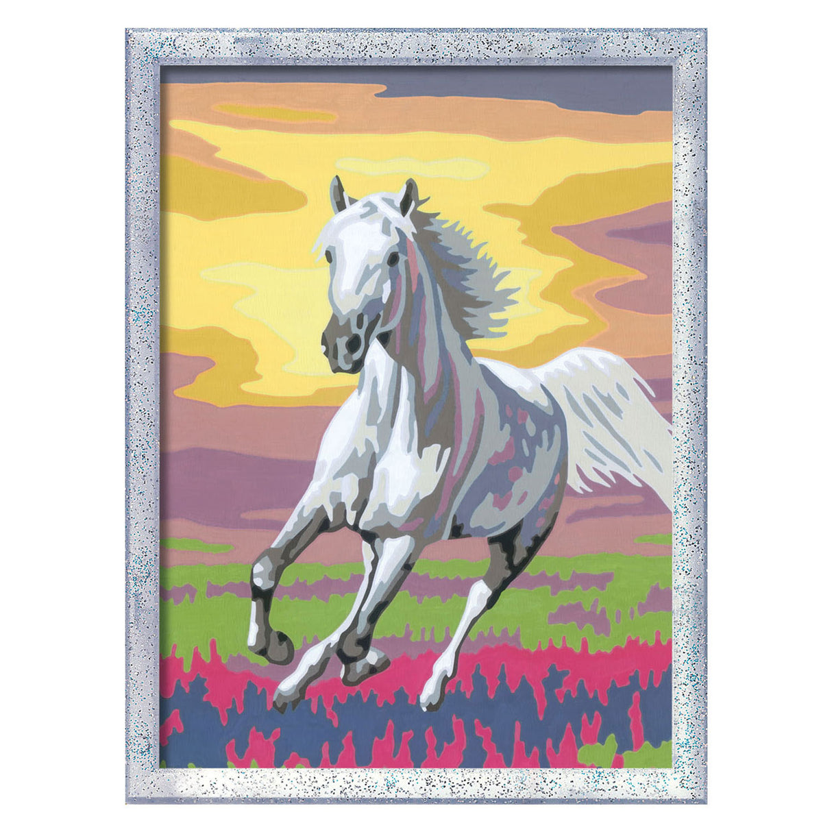 Ravensburger Creart Painting bei Number - Pferd bei Sonnenuntergang
