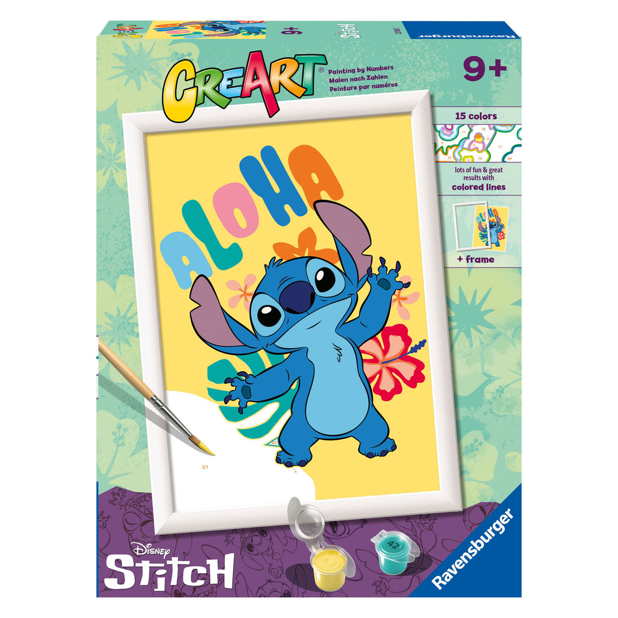 Ravensburger Creart Painting von Song Aloha Stitch