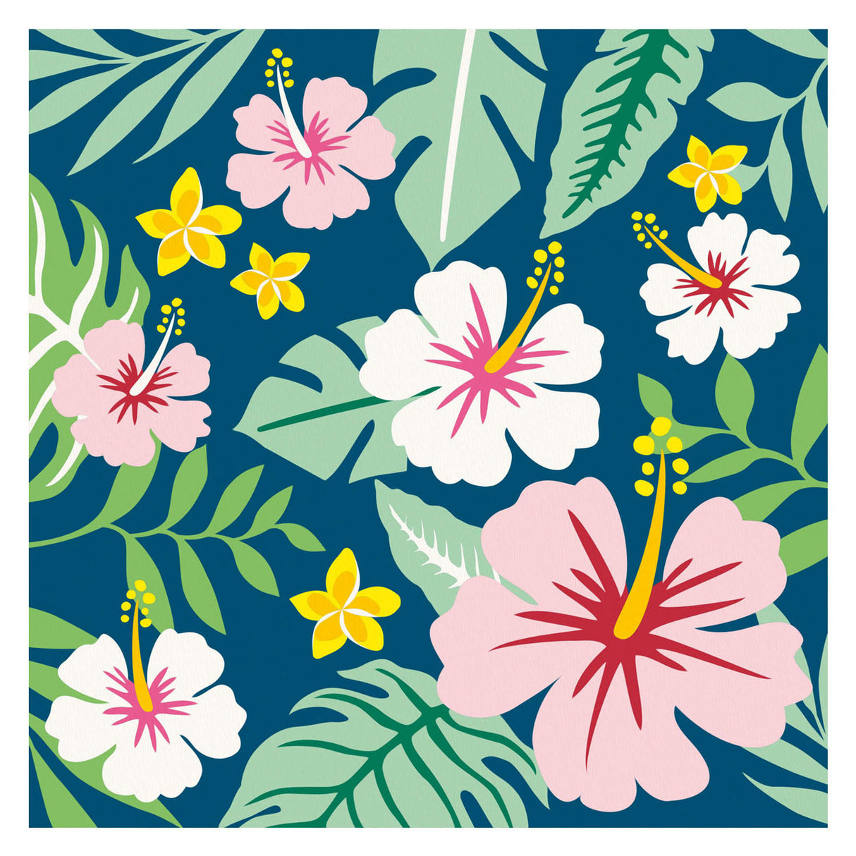 Ravensburger Kreart Gemälde bei Nummer - Exotische Blumen
