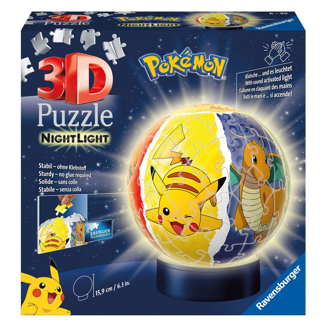 Ravensburger 3D Puzzle Night Lamp, 72 ..