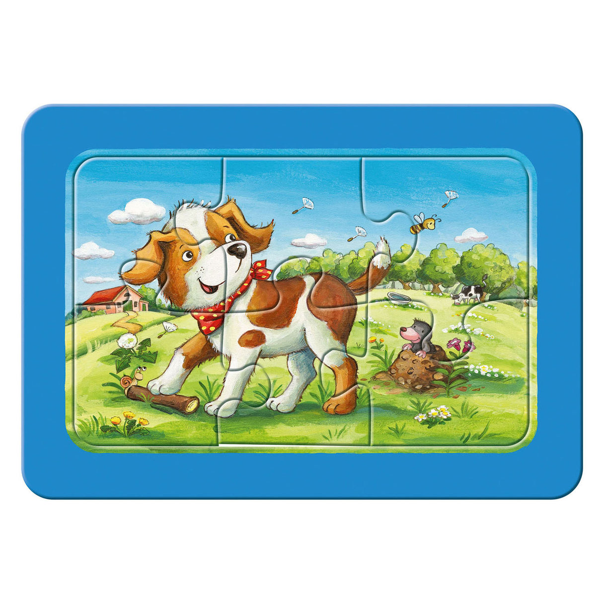 RAVENSBURGER JIGSAW puzzle i miei amici animali, 3x6st.