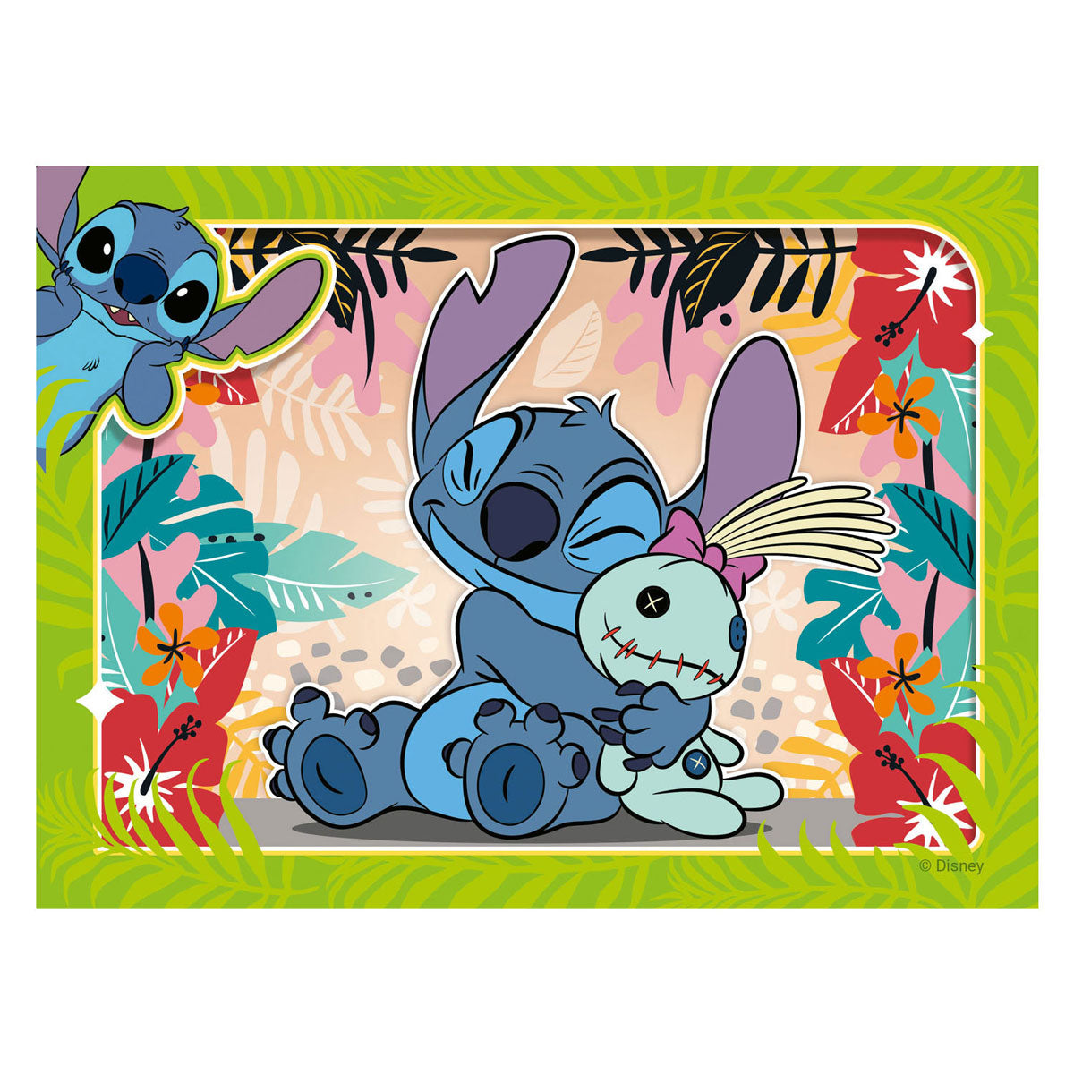 Ravensburger legpuzzel stitch, 4in1