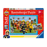 Ravensburger jigsaw puzzle fireman Sam, 2x12st.