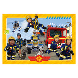 Ravensburger jigsaw puzzle fireman Sam, 2x12st.