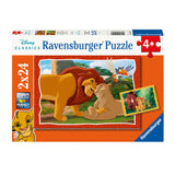 Ravensburger jigsaw puzzle Lion King, 2x24st.