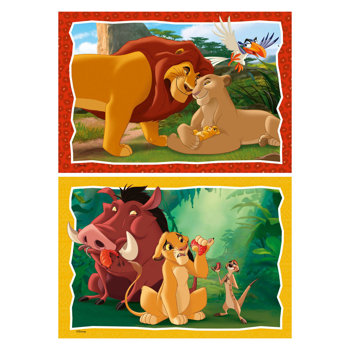 Ravensburger Jigsaw Puzzle Lion King, 2x24st.