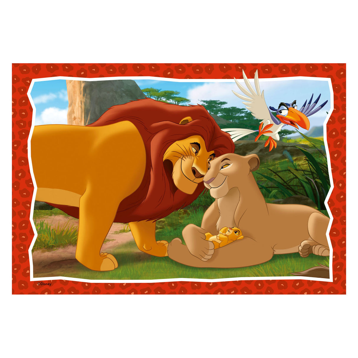 Ravensburger jigsaw puzzle Lion King, 2x24st.