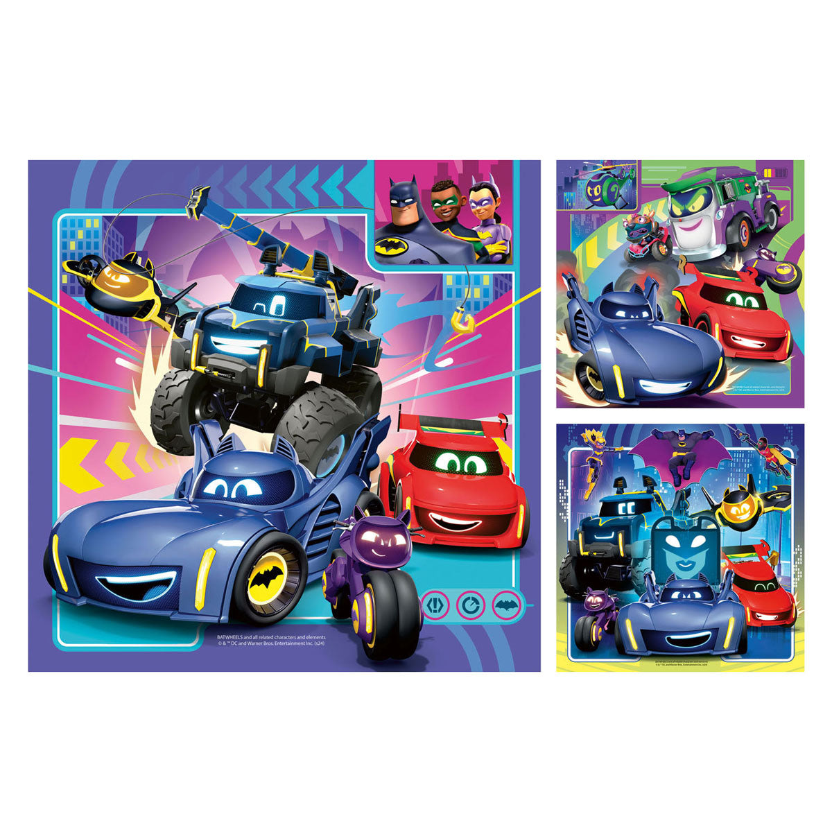 Ravensburger Jigsaw Puzzle Batwheels, 3x49st.