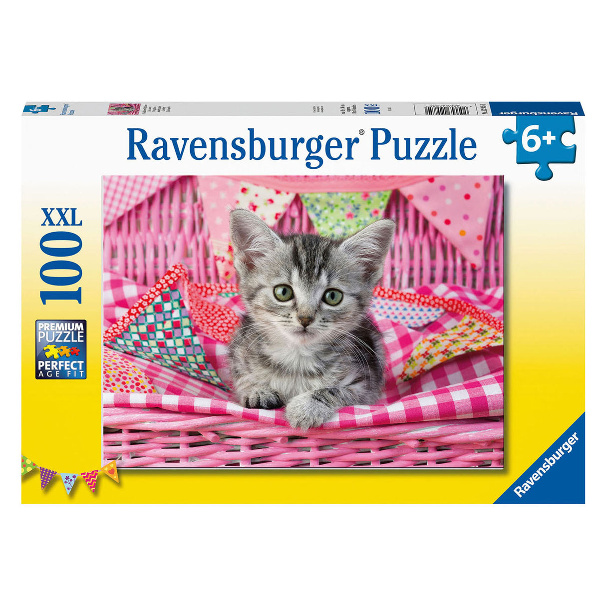 Ravensburger legpuzzel xxl lief katje, 100st.