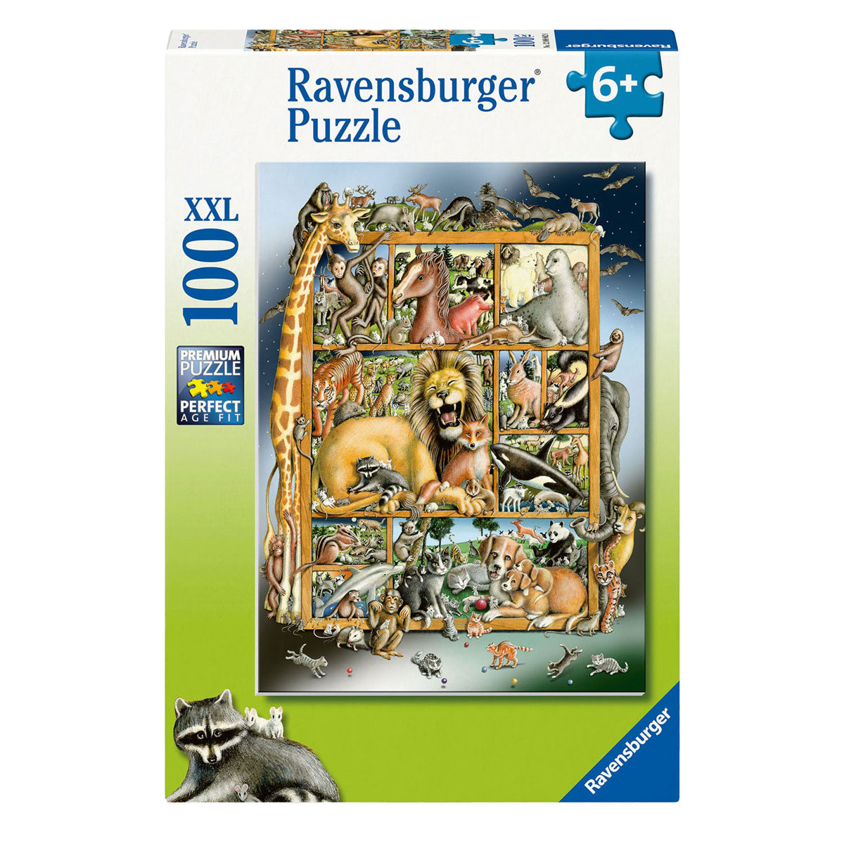 Ravensburger Jigsaw Puzzle XXL Animal Collage, 100..