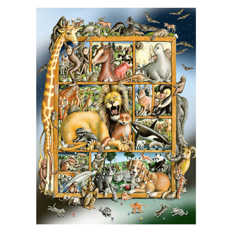 Ravensburger Puzzle Tiercollage - Puzzle - 100 XXL-Teile