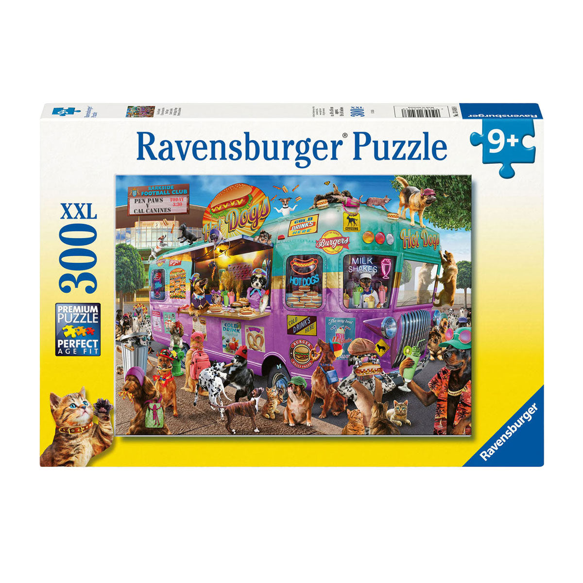 Ravensburger jigsaw puzzle XXL Hot Diggity Dogs, 300st.