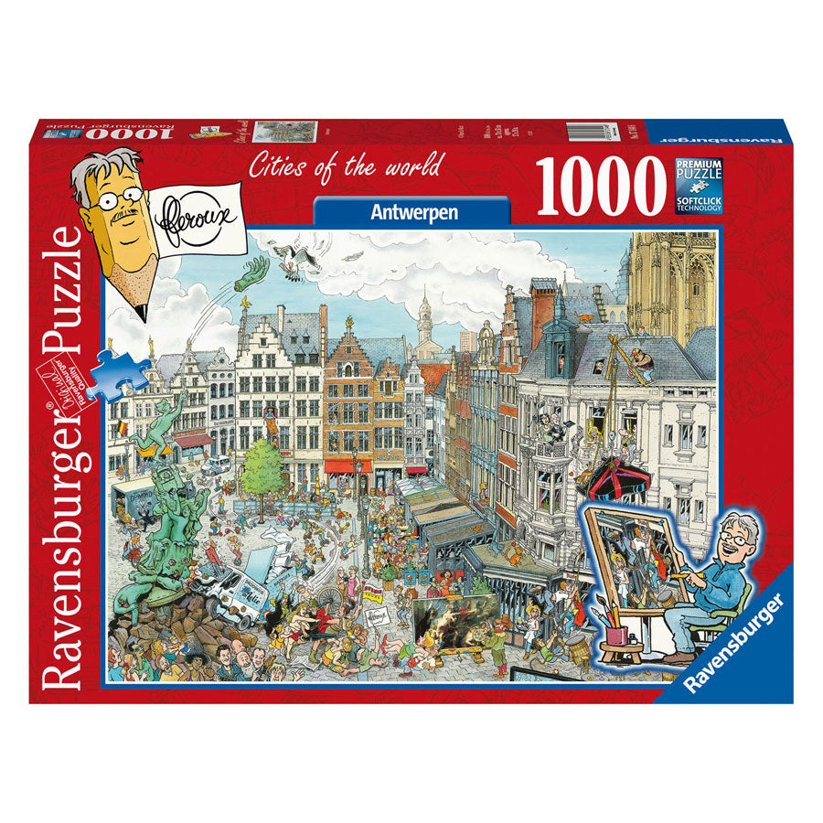 RAVENSBURGER puzzle puzzle Fleroux Antwerp, 1000st.