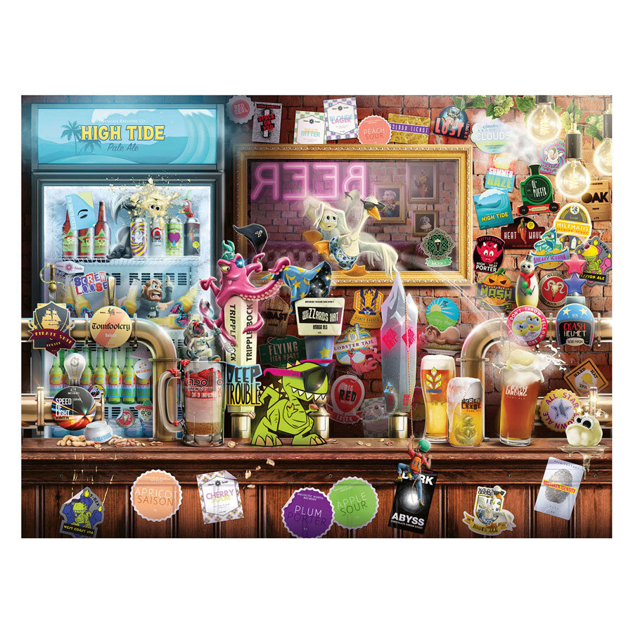 Ravensburger jigsaw puzzle traditional beers, 1500st.