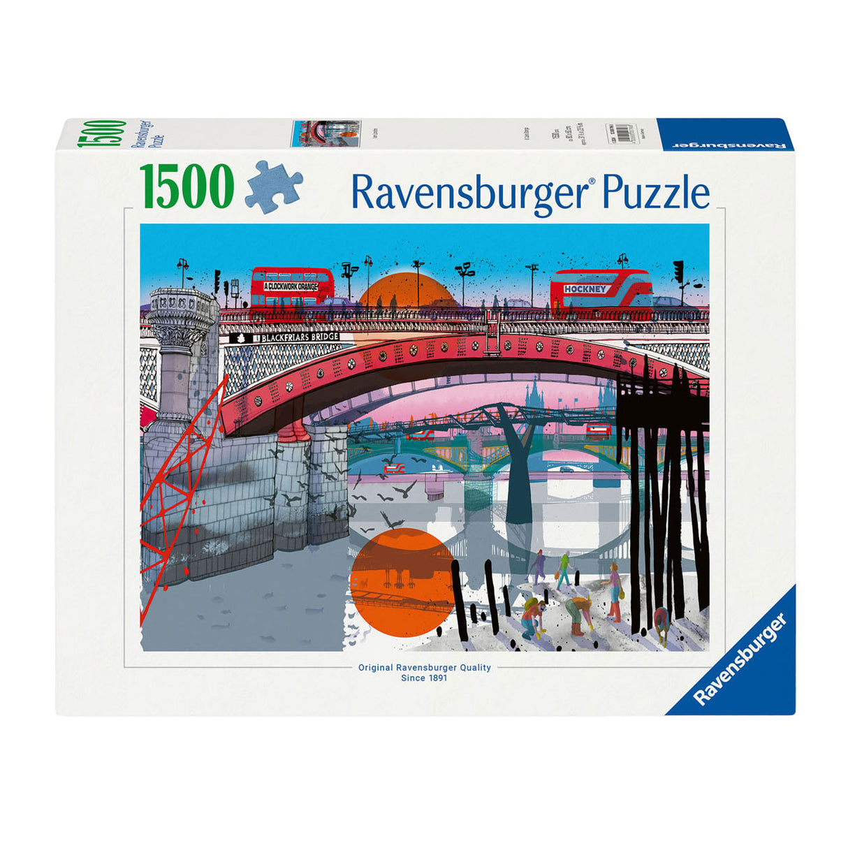 Ravensburger jigsaw puzzle London, 1500st.