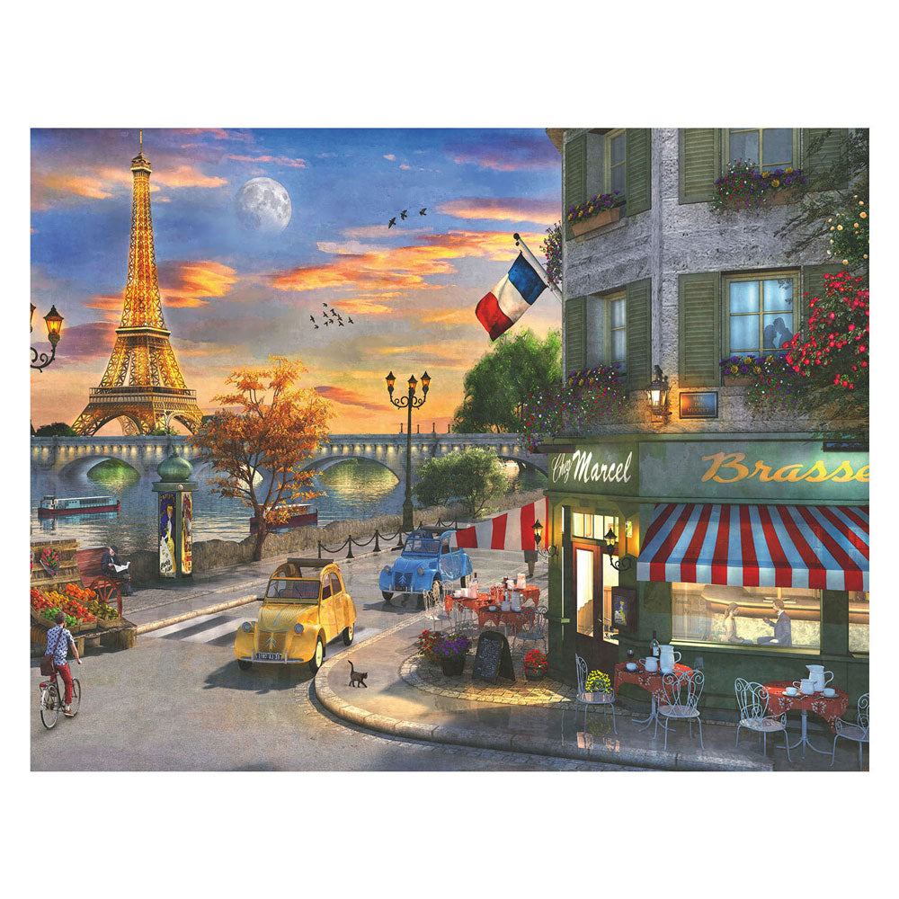 Ravensburger Jigsaw Puzzle Romantischer Abend in Paris, 2000st.