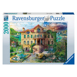 RAVENSBURGER JIGSAW puzzle Country House nel tempo, 2000st.