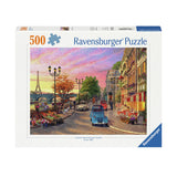 Ravensburger legpuzzel avondsfeer in parijs, 500st.