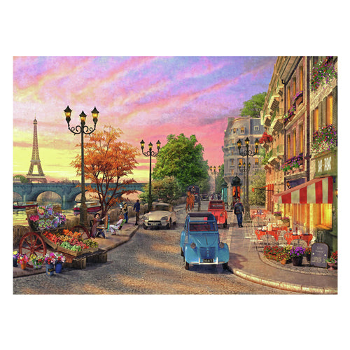 Ravensburger Puzzle Paris Abendstimmung 500 Teile Landschaft.