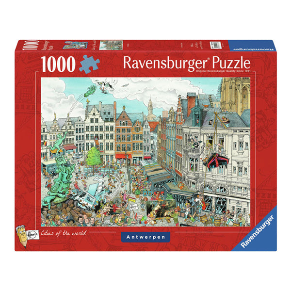 Ravensburger Jigsaw Puzzle Fle: Antwerp, 1000st.