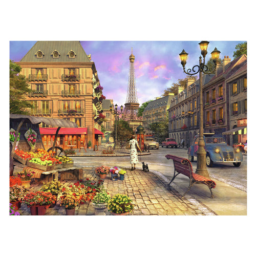 Il puzzle di Ravensburger ha attraversato Parigi, 500st.