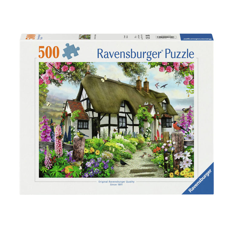 RAVENSBURGER JIGSAW puzzle Idilliaca cottage, 500st.