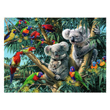 Ravensburger Puzzle Tiere Koalas im Baum – 500 Teile.