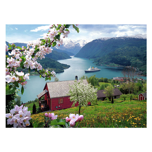 Ravensburger jigsaw puzzle Scandinavian idyll, 500st.